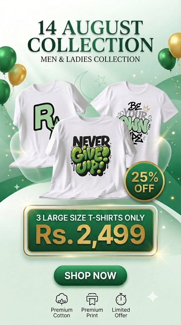 🇵🇰 Never Give Up – 14 August Edition